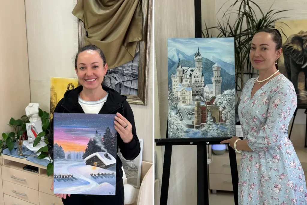 До и после — работа ученика FreeArt