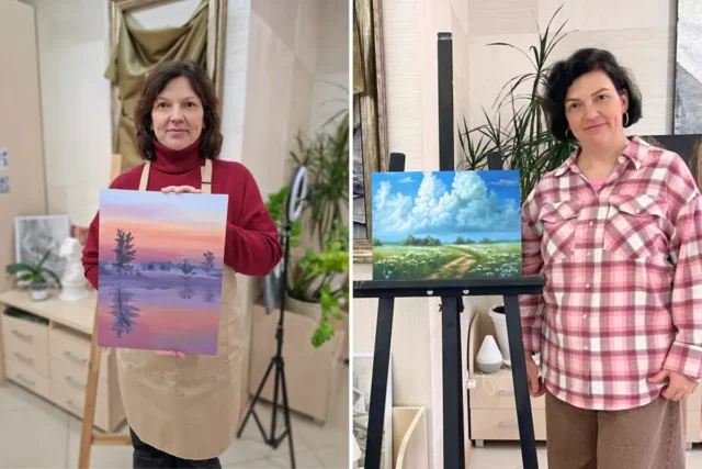 До и после — работа ученика FreeArt