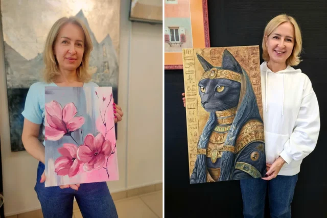 До и после — работа ученика FreeArt